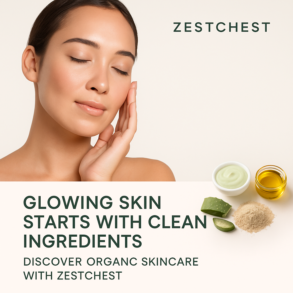 Glowing Skin Starts with Clean Ingredients: Discover Organic Skincare with Zestchest
