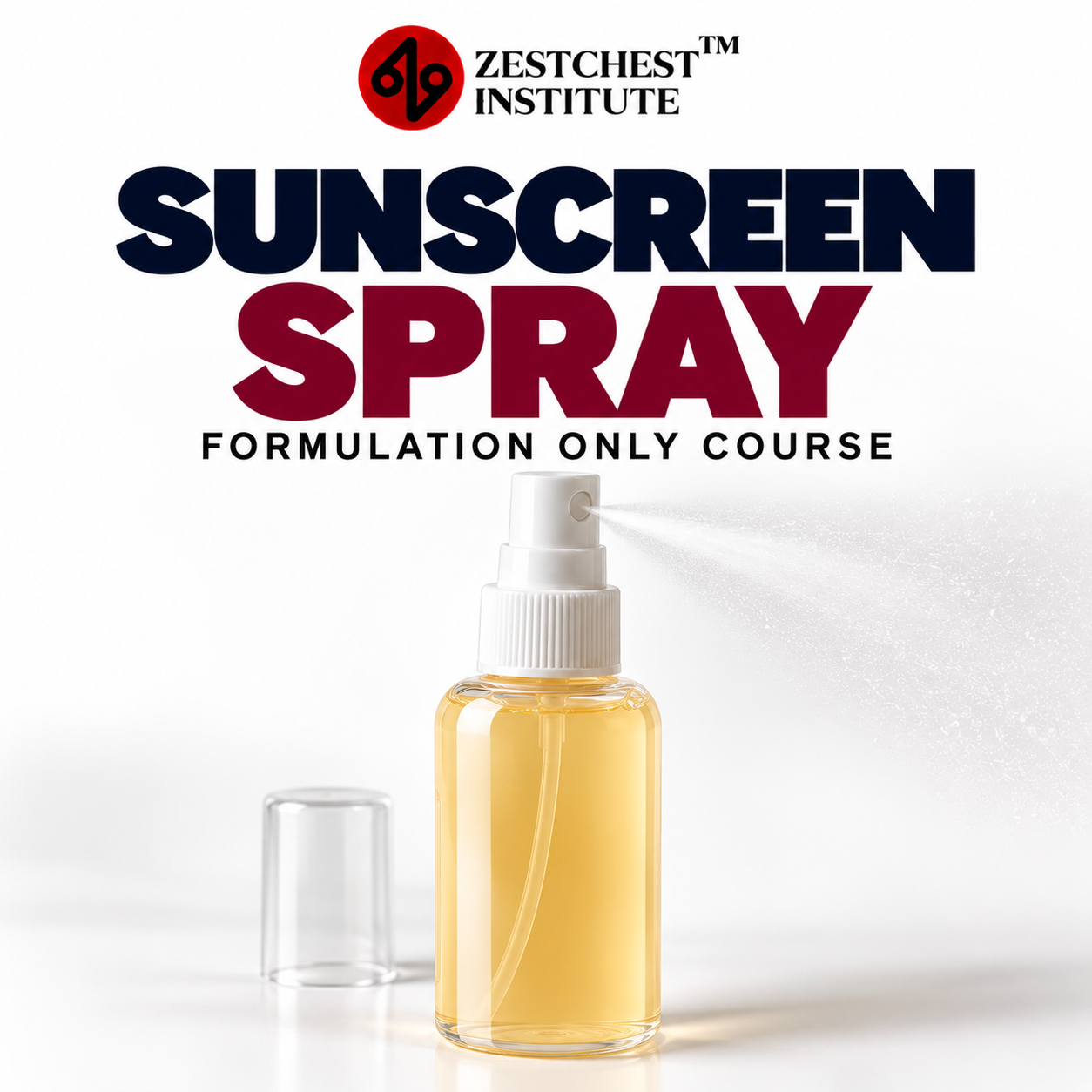 Sunscreen Spray Formulation Only Course