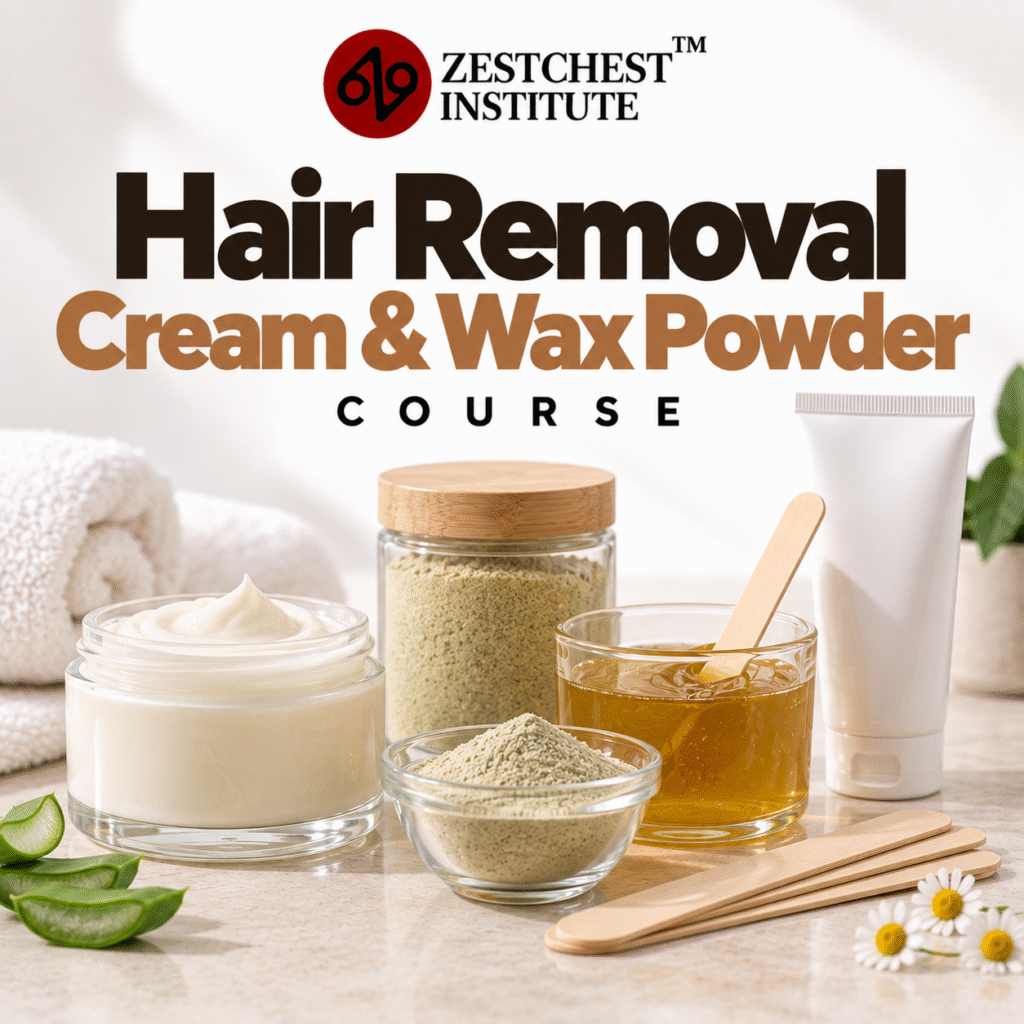 Hair Removal Cream & Wax Powder Course