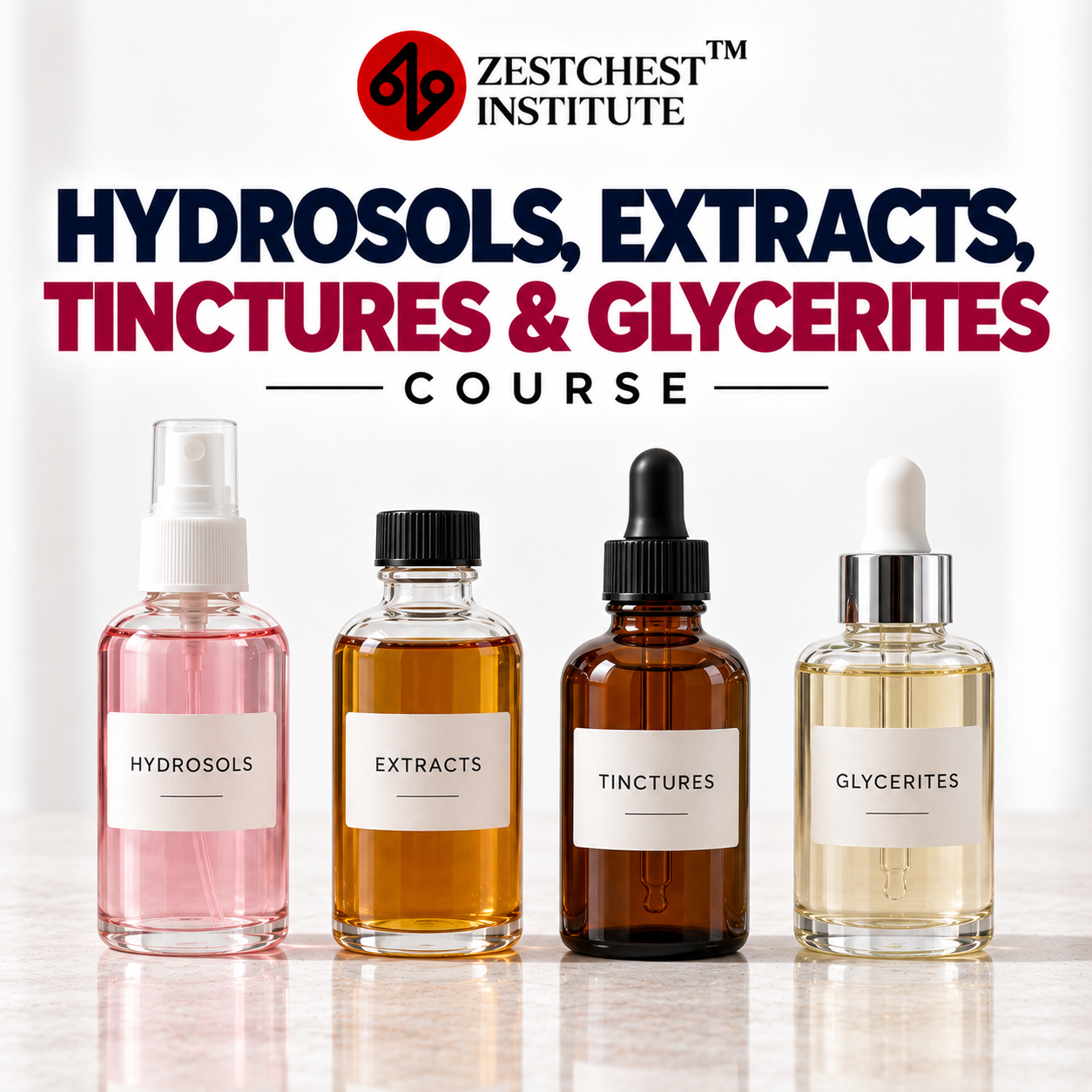 Hydrosols,Extracts,Tinctures & Glycerites Course