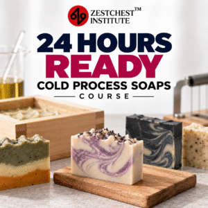 24 Hours Ready Cold Process Soaps Course