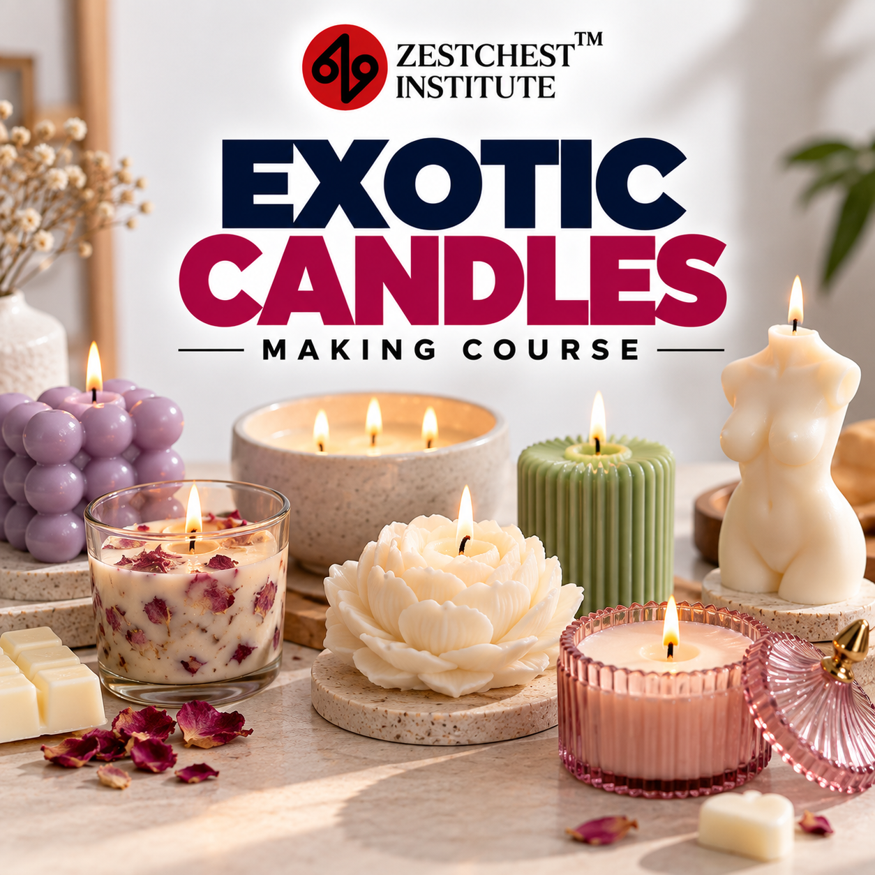 Exotic Candles Making Course