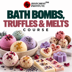 Bath Bombs, Truffles & Melts Course