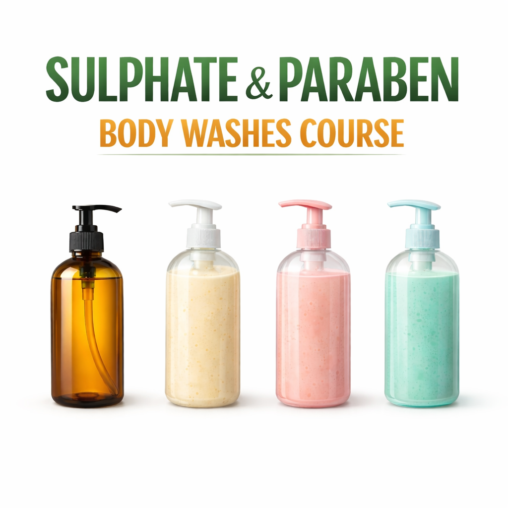 Sulfate & Paraben Free Body Washes Course