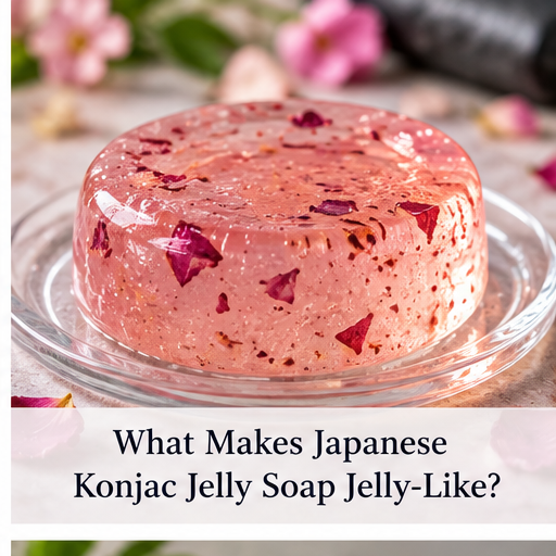 What Makes Japanese Konjac Jelly Soap Jelly-Like?
