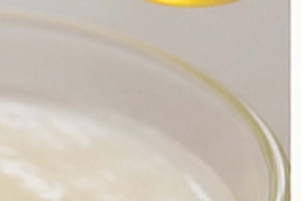 Oil in shampoo reducing the amount of lather and foam