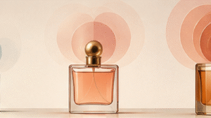 Perfume, eau de parfum and eau de cologne represented by geometric fragrance compositions of different intensity