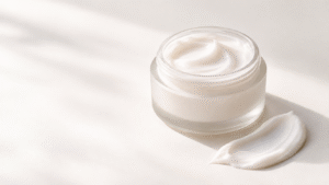 Body yogurt cosmetic with soft yogurt-like creamy texture