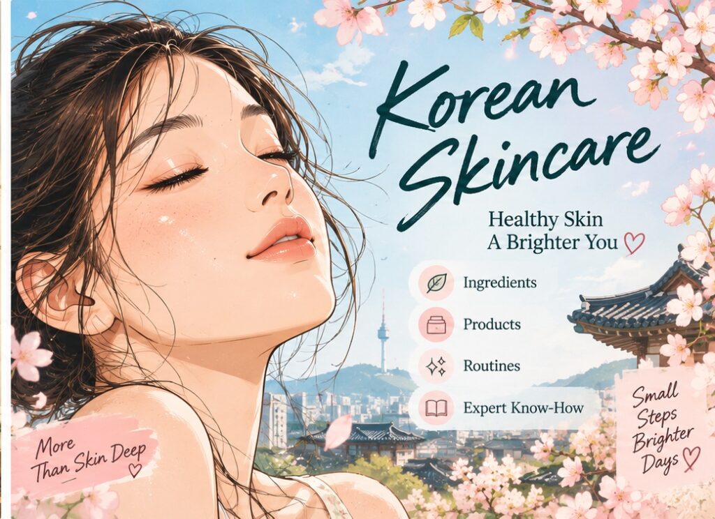 Korean skincare ingredients, products and skincare routine