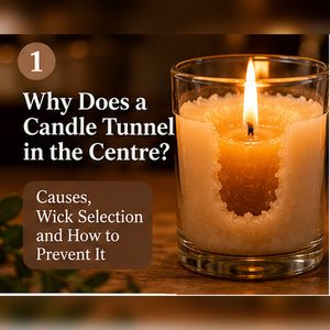 Candle tunnelling in the centre caused by an inadequate melt pool