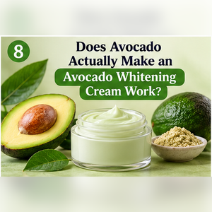 Avocado whitening cream and avocado ingredients for pigmentation skincare