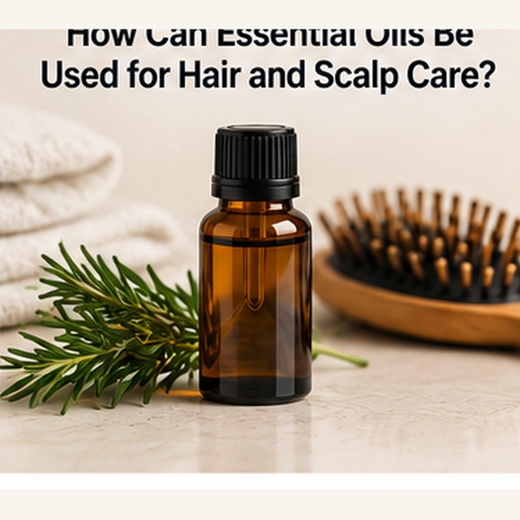 Essential oils and hair oil used for hair and scalp care