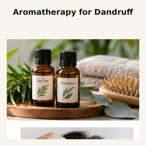 Essential oils used in aromatherapy for dandruff and scalp care